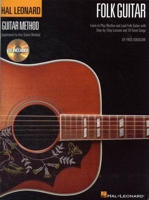 Book cover of: Folk Guitar. By: Fred Sokolow