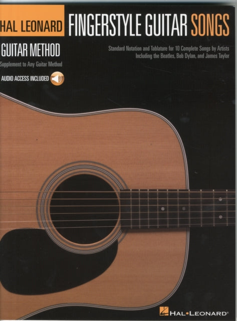 Book cover of: Fingerstyle Guitar Songs
