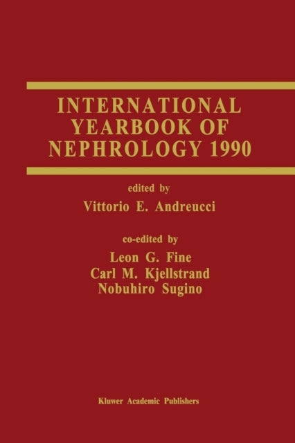 Book cover of: International Yearbook of Nephrology 1990. By: C. M. Kjellstrand