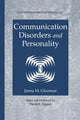 Book cover of: Communication Disorders and Personality. By: Janna M. Glozman