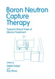 Book cover of: Boron Neutron Capture Therapy. By: Renate Alberts