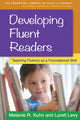 Book cover of: Developing Fluent Readers. By: Melanie R. Kuhn