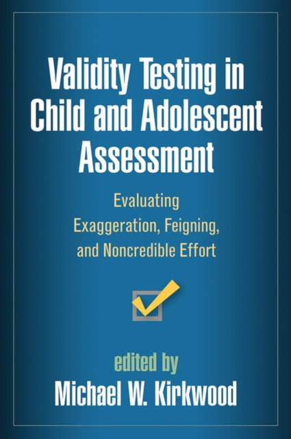 Book cover of: Validity Testing in Child and Adolescent Assessment