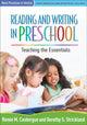 Book cover of: Reading and Writing in Preschool. By: Renée M. Casbergue