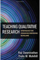 Book cover of: Teaching Qualitative Research. By: Raji Swaminathan