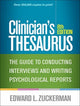 Book cover of: Clinician's Thesaurus, Eighth Edition. By: Edward L. Zuckerman