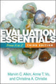 Book cover of: Evaluation Essentials, Third Edition. By: Marvin C. Alkin