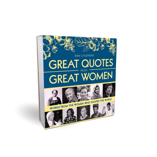 Book cover of: 2026 Great Quotes From Great Women Boxed Calendar