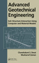 Book cover of: Advanced Geotechnical Engineering. By: Chandrakant S. Desai