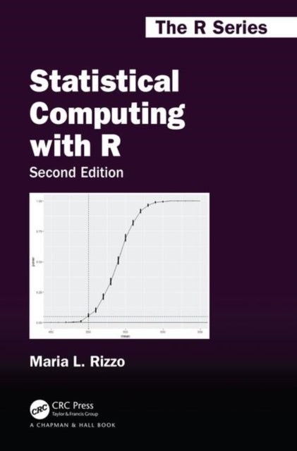 Book cover of: Statistical Computing with R, Second Edition. By: Maria L. Rizzo