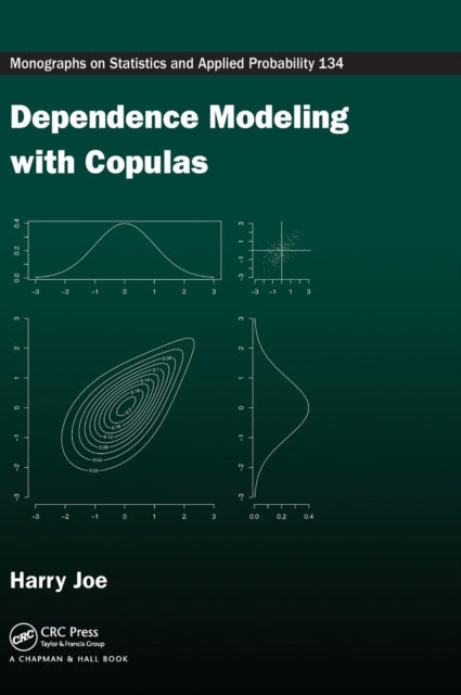 Book cover of: Dependence Modeling with Copulas. By: Harry Joe