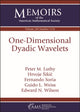 Book cover of: One-Dimensional Dyadic Wavelets. By: Peter M. Luthy