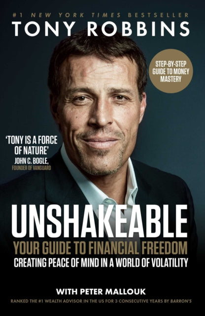 Book cover of: Unshakeable. By: Tony Robbins