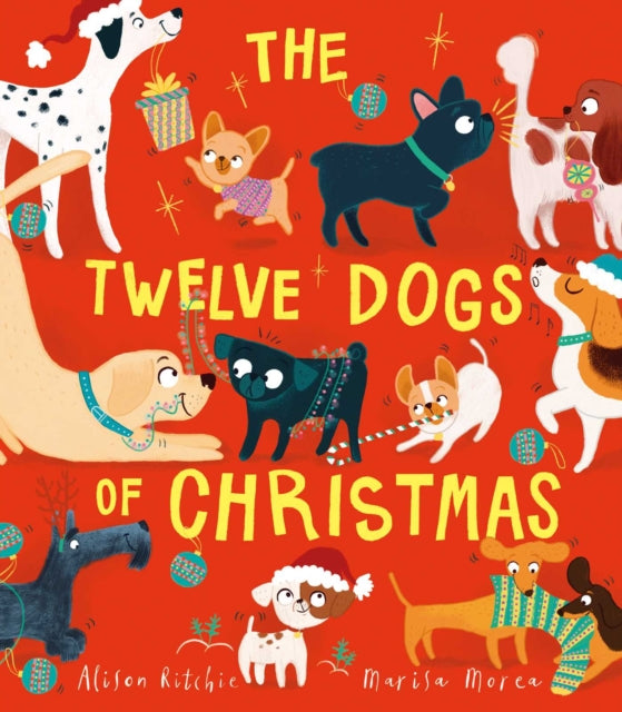 Twelve Dogs of Christmas 9781471166174 Alison Ritchie