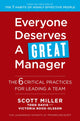 Book cover of: Everyone Deserves a Great Manager. By: Todd Davis