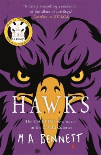Book cover of: STAGS 5: HAWKS. By: M. A. Bennett