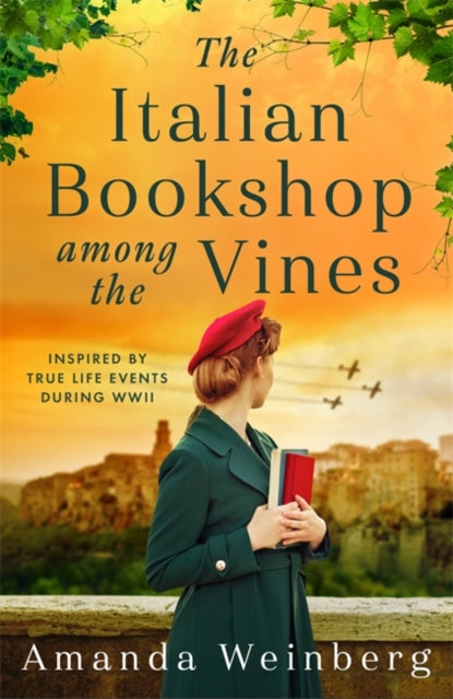Book cover of: Italian Bookshop Among the Vines. By: Amanda Weinberg