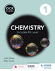 Book cover of: OCR A level Chemistry Student Book 1. By: Mike Smith