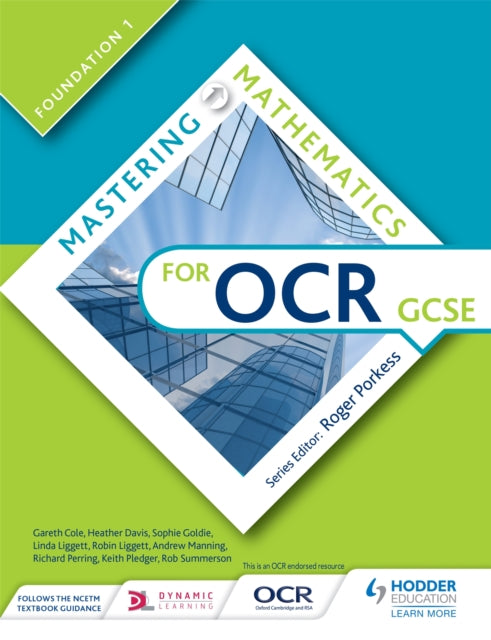 Book cover of: Mastering Mathematics for OCR GCSE: Foundation 1. By: Gareth Cole