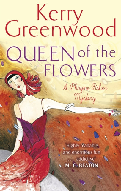 Book cover of: Queen of the Flowers. By: Kerry Greenwood