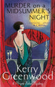 Book cover of: Murder on a Midsummer's Night. By: Kerry Greenwood