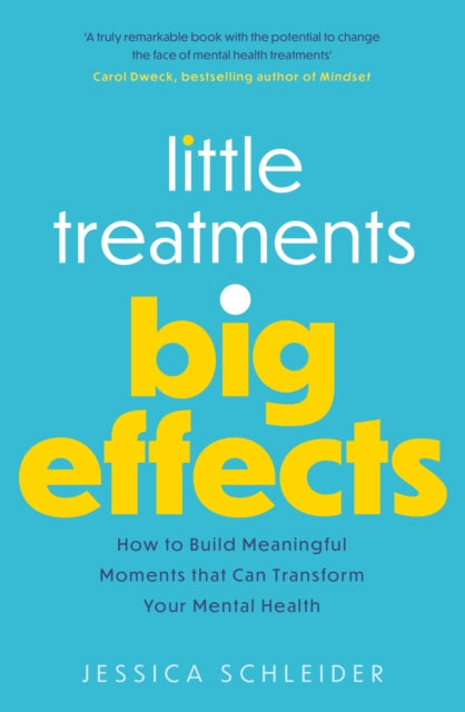 Book cover of: Little Treatments, Big Effects. By: Jessica Schleider