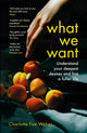 Book cover of: What We Want. By: Charlotte Fox Weber