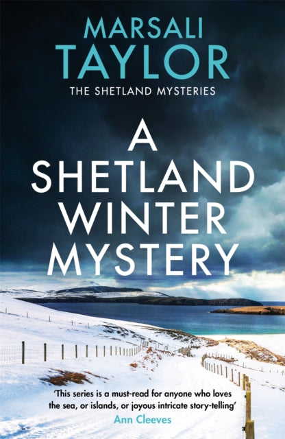 Book cover of: Shetland Winter Mystery. By: Marsali Taylor