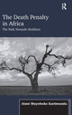 Book cover of: Death Penalty in Africa. By: Aimé Muyoboke Karimunda