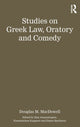 Book cover of: Studies on Greek Law, Oratory and Comedy. By: D.M. Macdowell