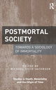 Book cover of: Postmortal Society. By: Michael Hviid Jacobsen