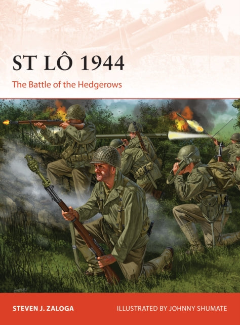 Book cover of: St Lo 1944. By: Steve J. Zaloga