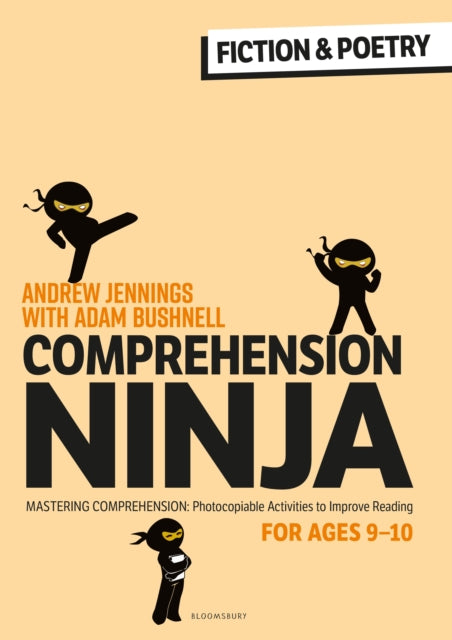 Book cover of: Comprehension Ninja for Ages 9-10: Fiction & Poetry. By: Andrew Jennings