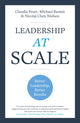 Book cover of: Leadership At Scale. By: Claudio Feser