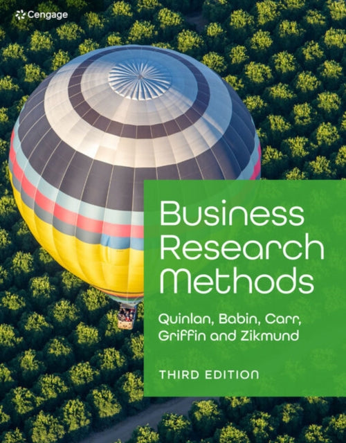 Book cover of: Business Research Methods. By: Barry Babin