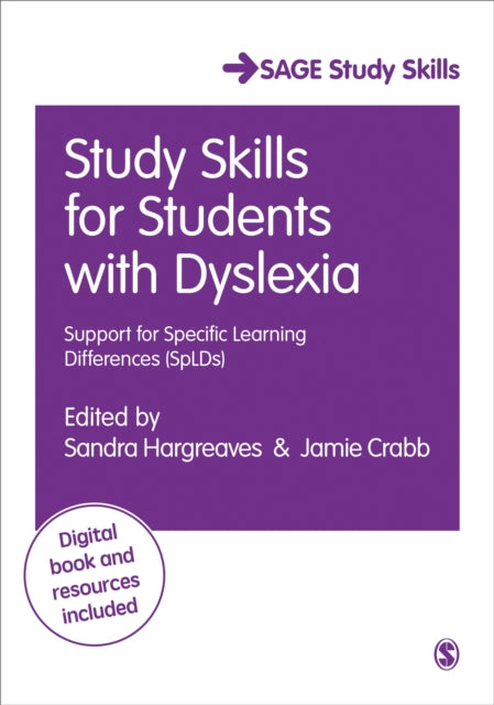Book cover of: Study Skills for Students with Dyslexia. By: Sandra Hargreaves