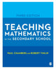Book cover of: Teaching Mathematics in the Secondary School. By: Paul Chambers