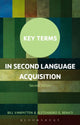 Book cover of: Key Terms in Second Language Acquisition. By: Bill VanPatten