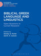 Book cover of: Biblical Greek Language and Linguistics