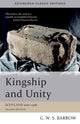 Book cover of: Kingship and Unity. By: G. W. S. Barrow