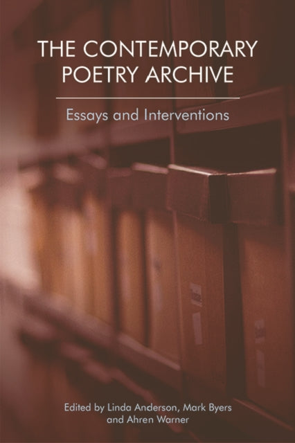 Book cover of: Contemporary Poetry Archive. By: Anderson, Linda