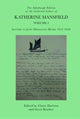 Book cover of: Edinburgh Edition of the Collected Letters of Katherine Mansfield, Volume 3. By: Claire Davison