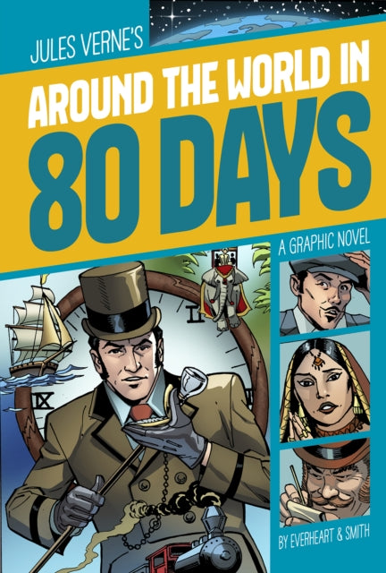 Book cover of: Around the World in 80 Days. By: Chris Everheart