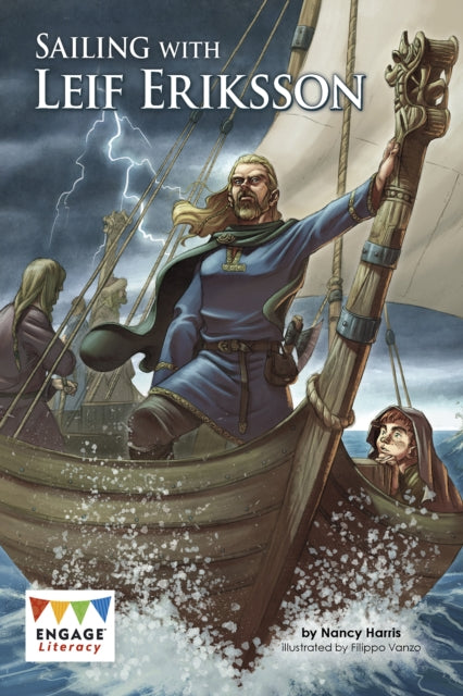 Book cover of: Sailing with Leif Eriksson. By: Nancy E. Harris