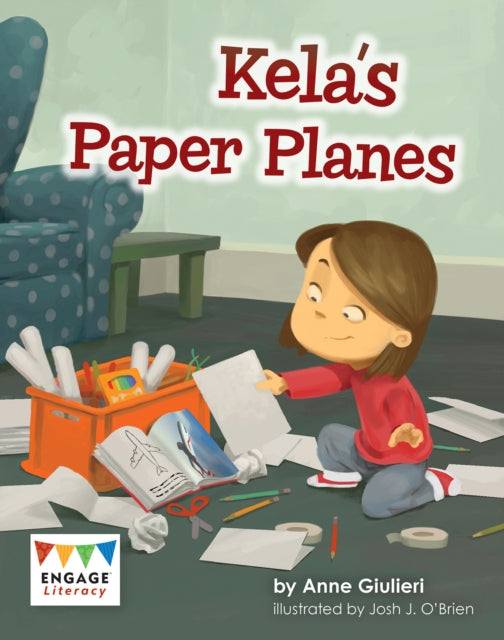 Book cover of: Kela's Paper Planes. By: Anne Giulieri