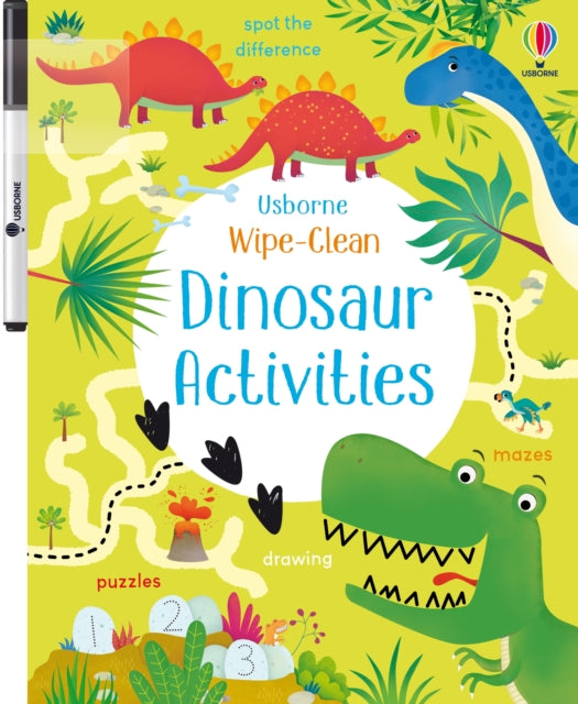 Wipe-Clean Dinosaur Activities 9781474919012 Kirsteen Robson