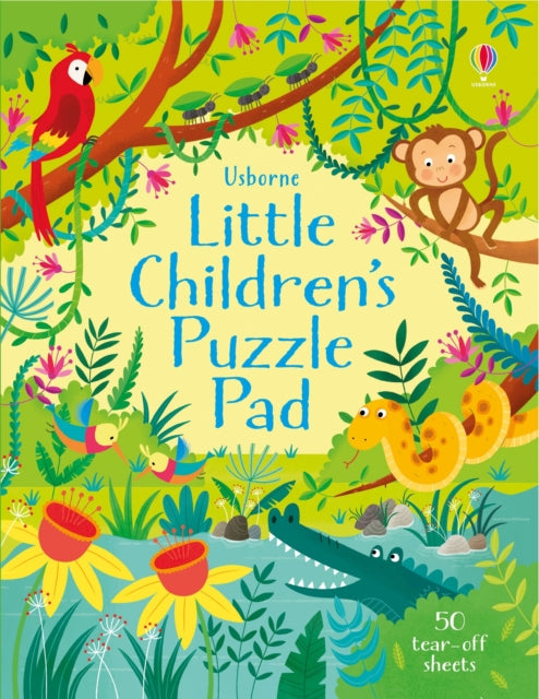 Book cover of: Little Children's Puzzle Pad. By: Kirsteen Robson