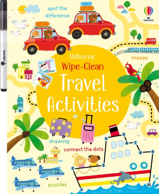 Book cover of: Wipe-Clean Travel Activities. By: Kirsteen ROBSON
