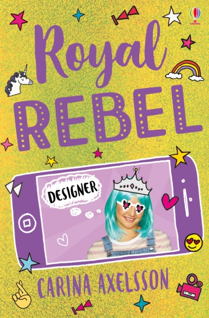 Book cover of: Royal Rebel: Designer. By: Carina Axelsson