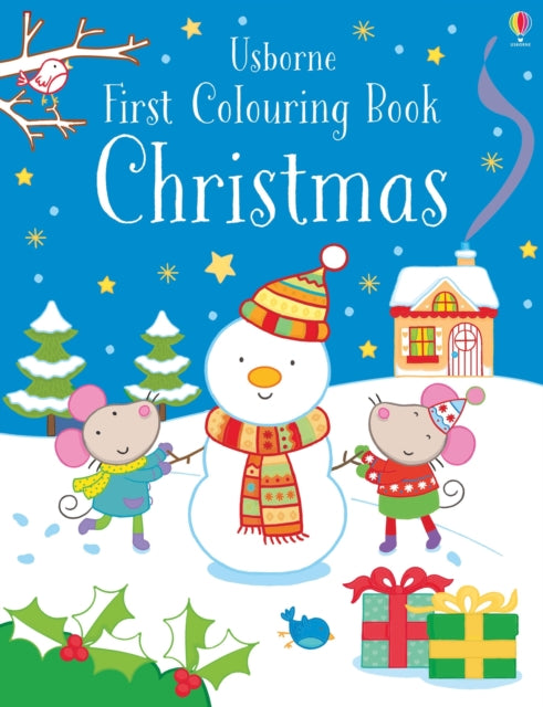 First Colouring Book Christmas 9781474956635 Jessica GREENWELL